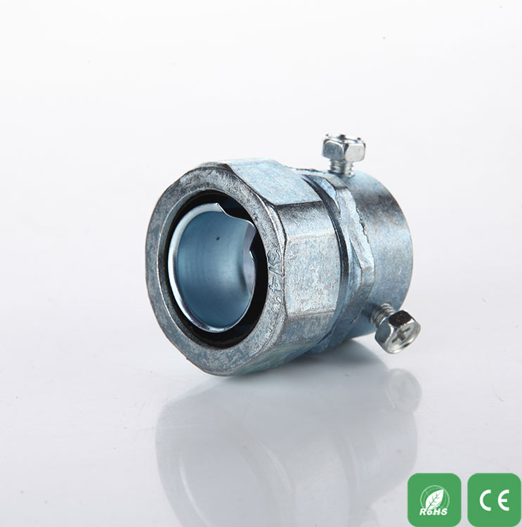Locked metal hose connector NBE