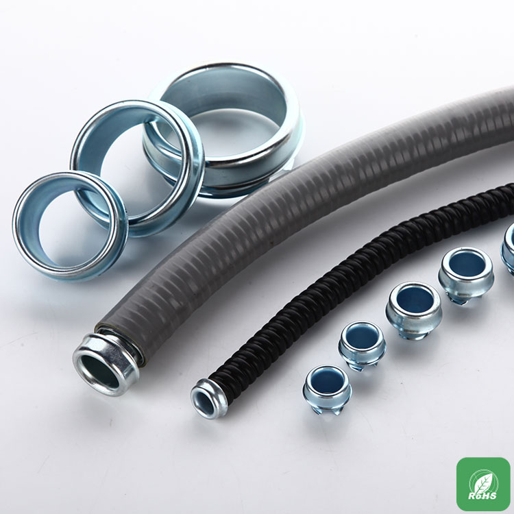 Metal hose without end sheath CAP