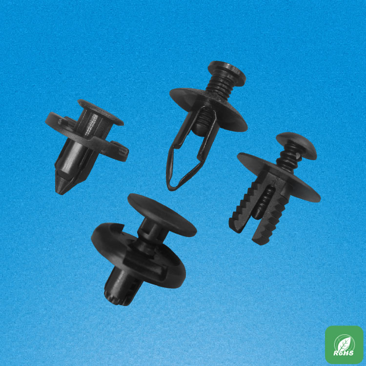 Rotary nylon rivets SRC