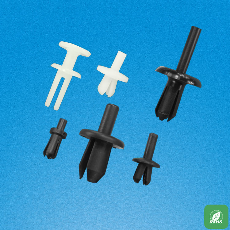 Hammer type nylon rivets SR
