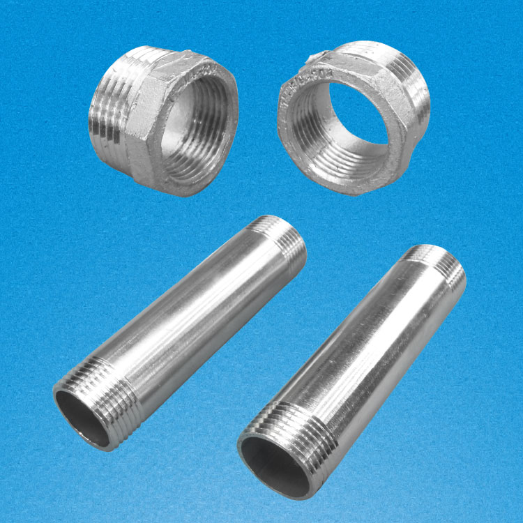 Stainless steel adjustable connecting pipe