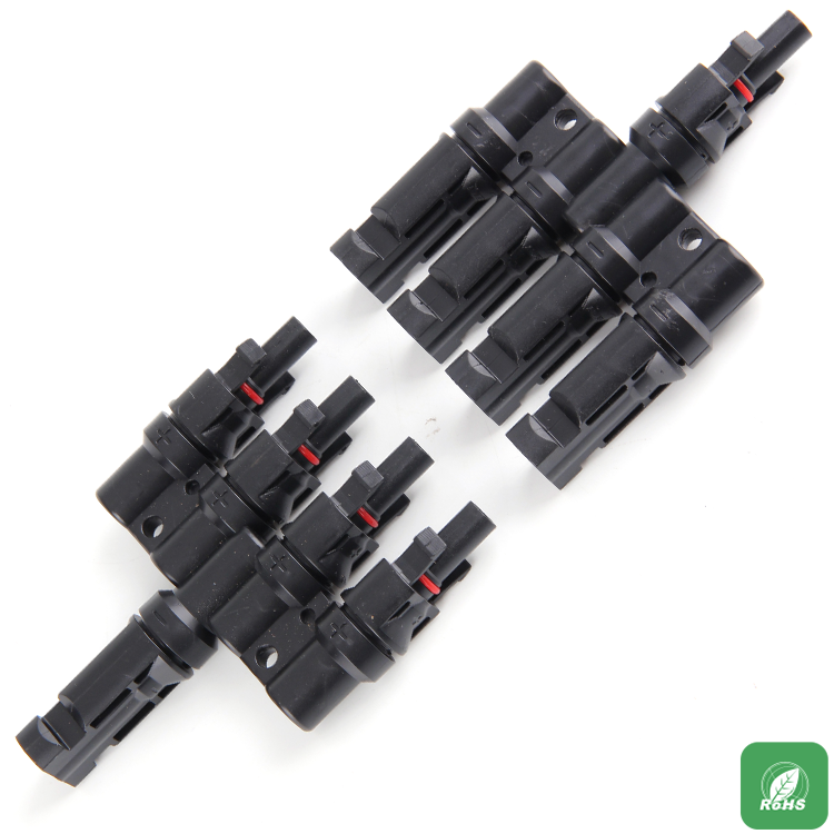 Serien- und Parallel-Fünfwegestecker 1T4 für Photovoltaikanlage