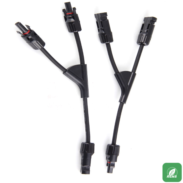 MC4-Photovoltaikkabel zwei aus einem Adapter